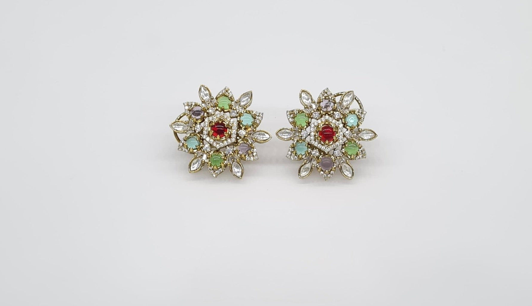 Sabyasachi Earrings 09406 - KRISHNA'S SWETA JEWELLERY