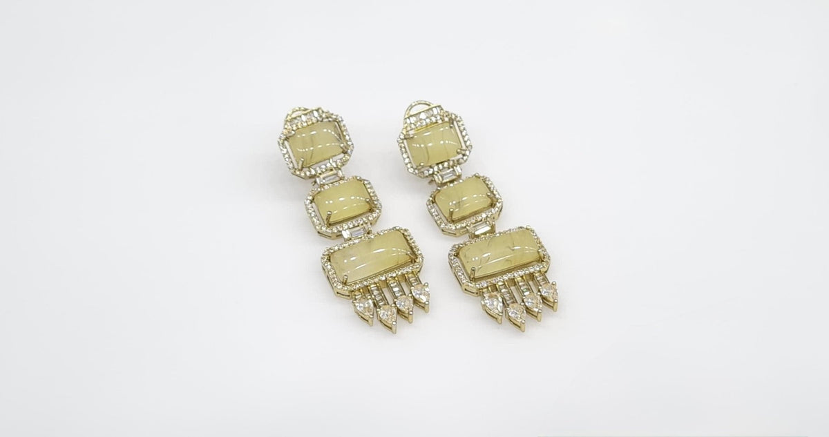 Sabyasachi Earrings 09407 - KRISHNA'S SWETA JEWELLERY