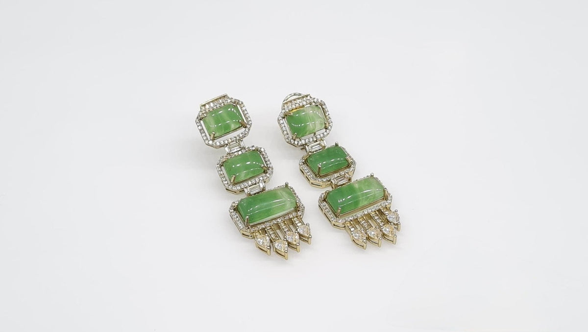 Sabyasachi Earrings 09407 - KRISHNA'S SWETA JEWELLERY