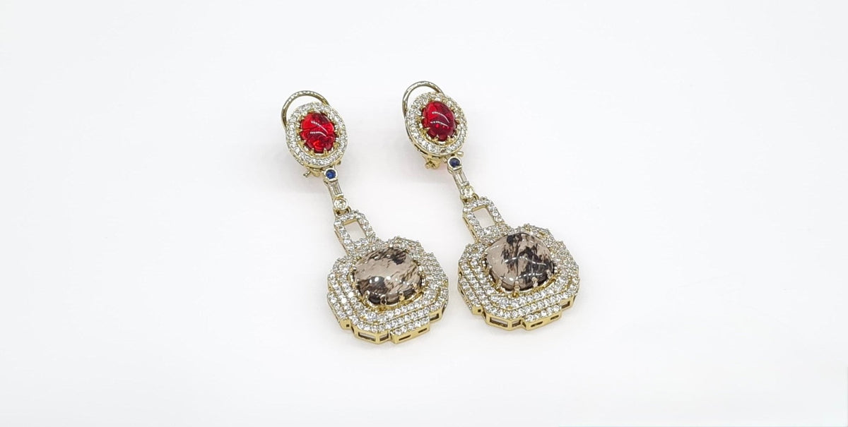 Sabyasachi Earrings 09408 - KRISHNA'S SWETA JEWELLERY