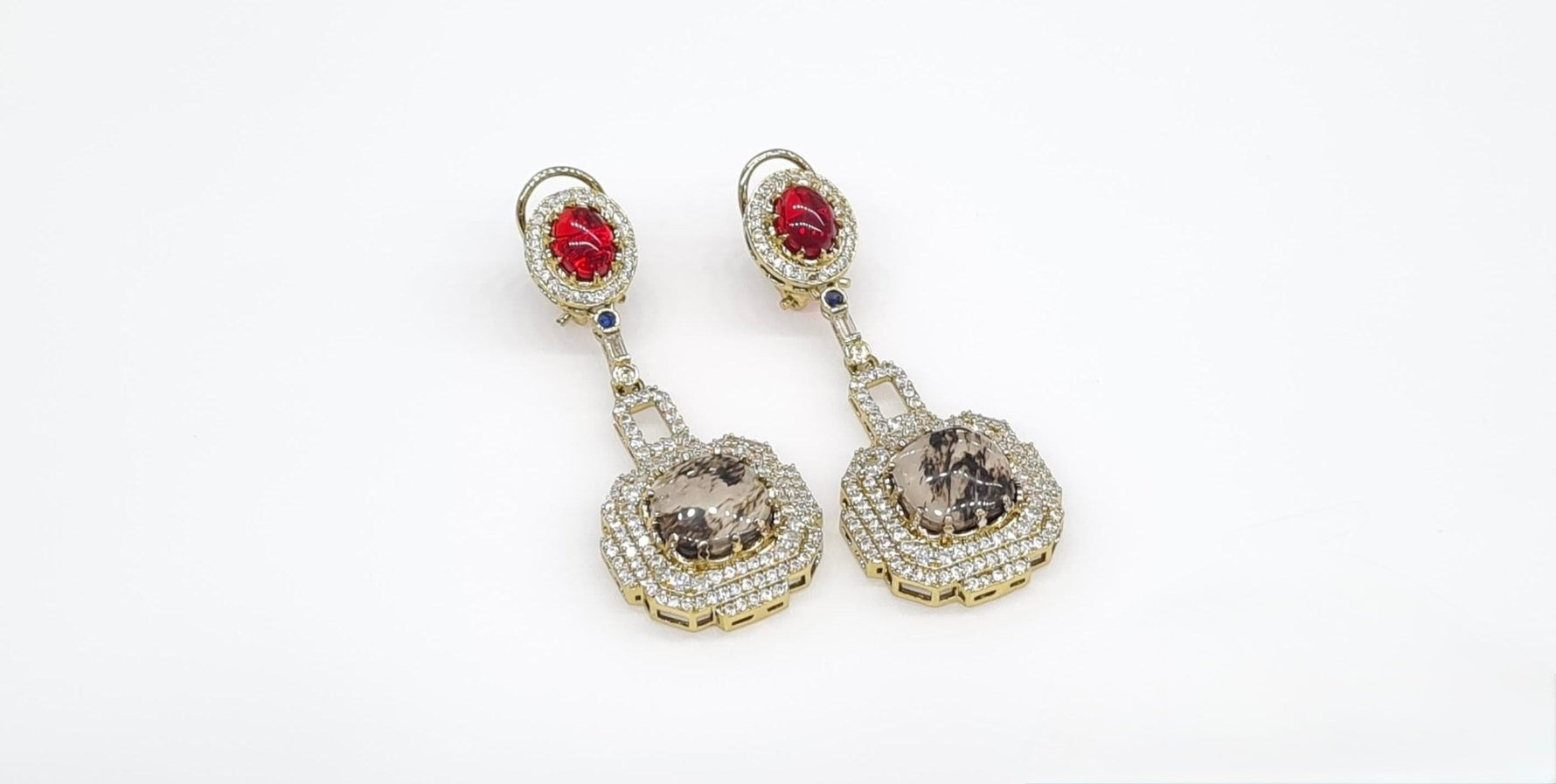 Sabyasachi Earrings 09408 - KRISHNA'S SWETA JEWELLERY