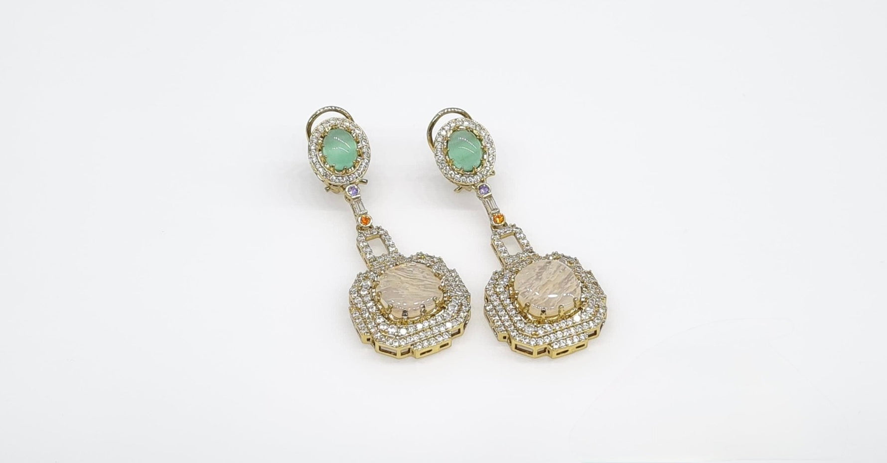 Sabyasachi Earrings 09408 - KRISHNA'S SWETA JEWELLERY