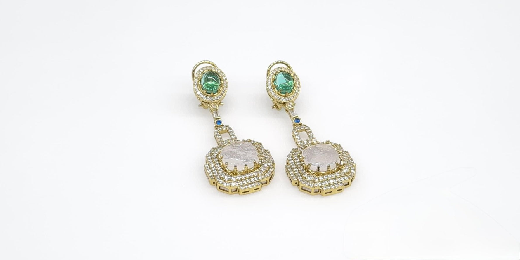 Sabyasachi Earrings 09408 - KRISHNA'S SWETA JEWELLERY