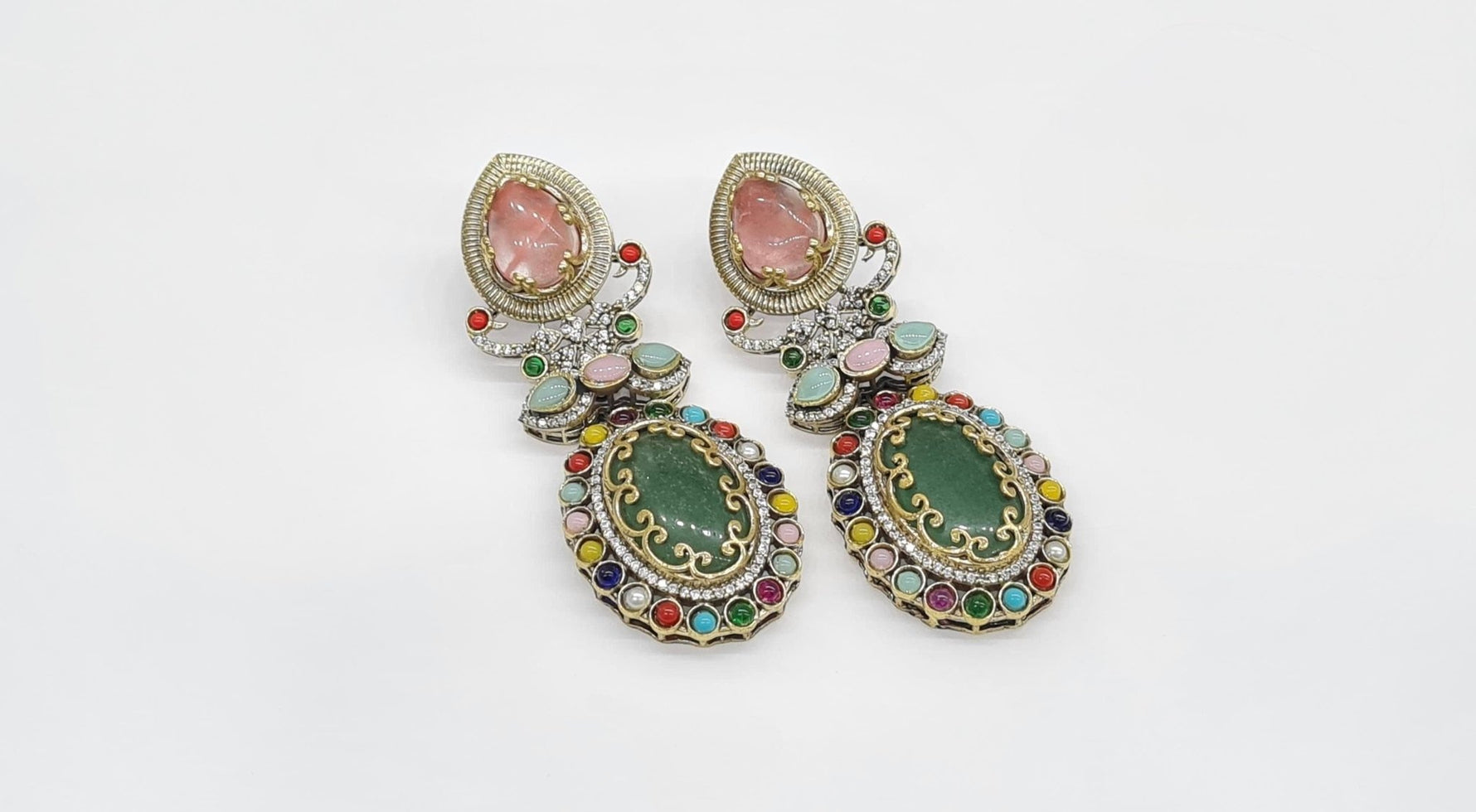 Sabyasachi Earrings 09409 - KRISHNA'S SWETA JEWELLERY