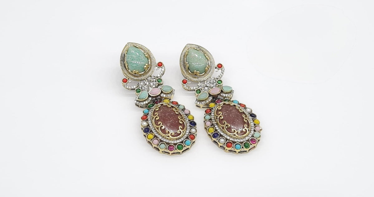 Sabyasachi Earrings 09409 - KRISHNA'S SWETA JEWELLERY