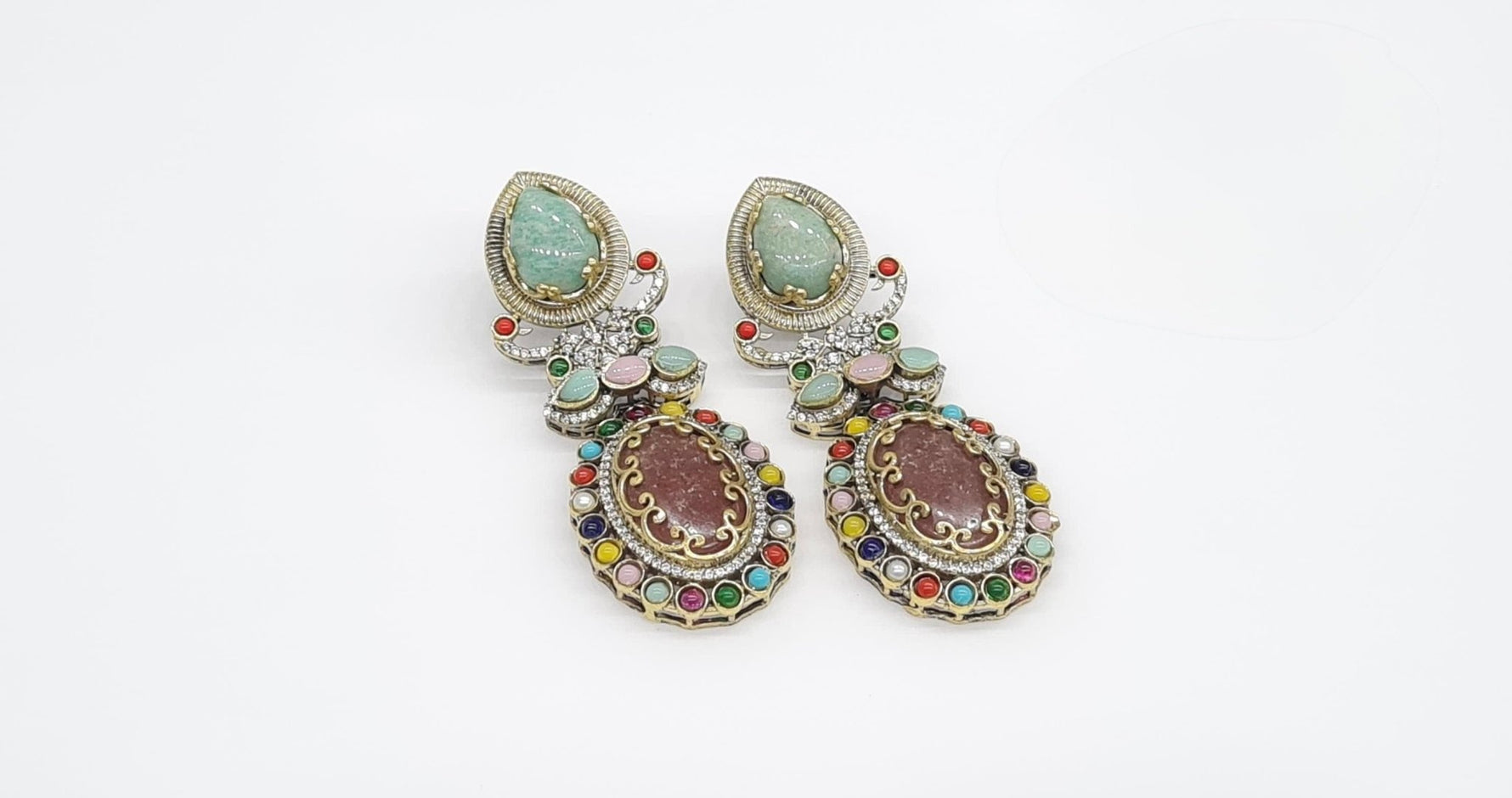 Sabyasachi Earrings 09409 - KRISHNA'S SWETA JEWELLERY