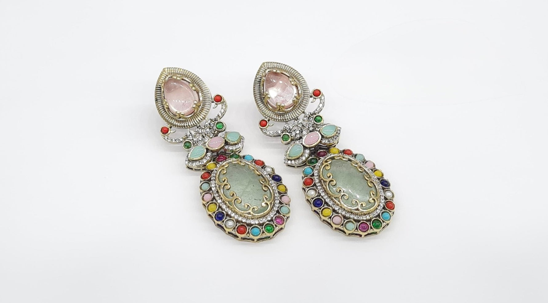 Sabyasachi Earrings 09409 - KRISHNA'S SWETA JEWELLERY