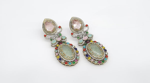 Sabyasachi Earrings 09409 - KRISHNA'S SWETA JEWELLERY
