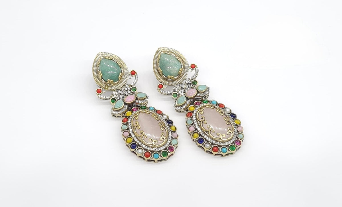 Sabyasachi Earrings 09409 - KRISHNA'S SWETA JEWELLERY
