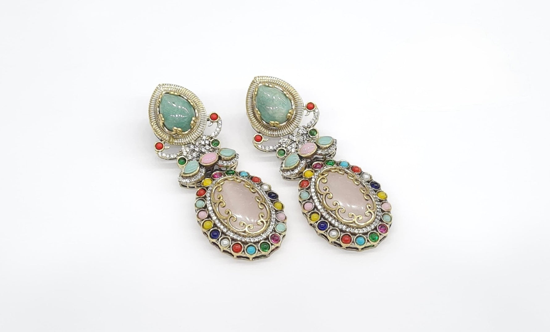 Sabyasachi Earrings 09409 - KRISHNA'S SWETA JEWELLERY