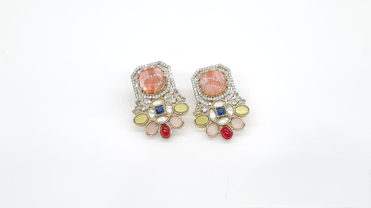 Sabyasachi Earrings 09410 - KRISHNA'S SWETA JEWELLERY