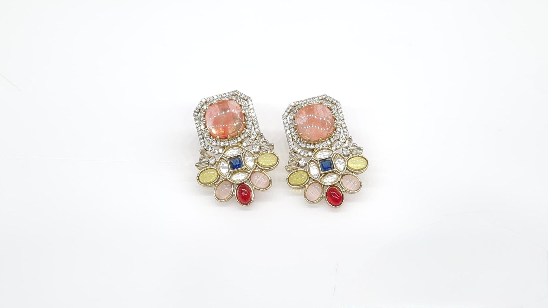 Sabyasachi Earrings 09410 - KRISHNA'S SWETA JEWELLERY