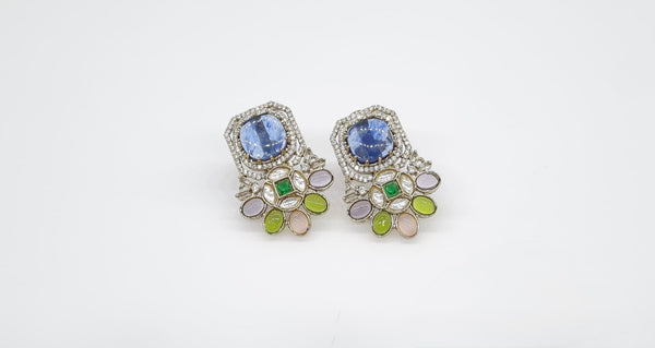 Sabyasachi Earrings 09410 - KRISHNA'S SWETA JEWELLERY