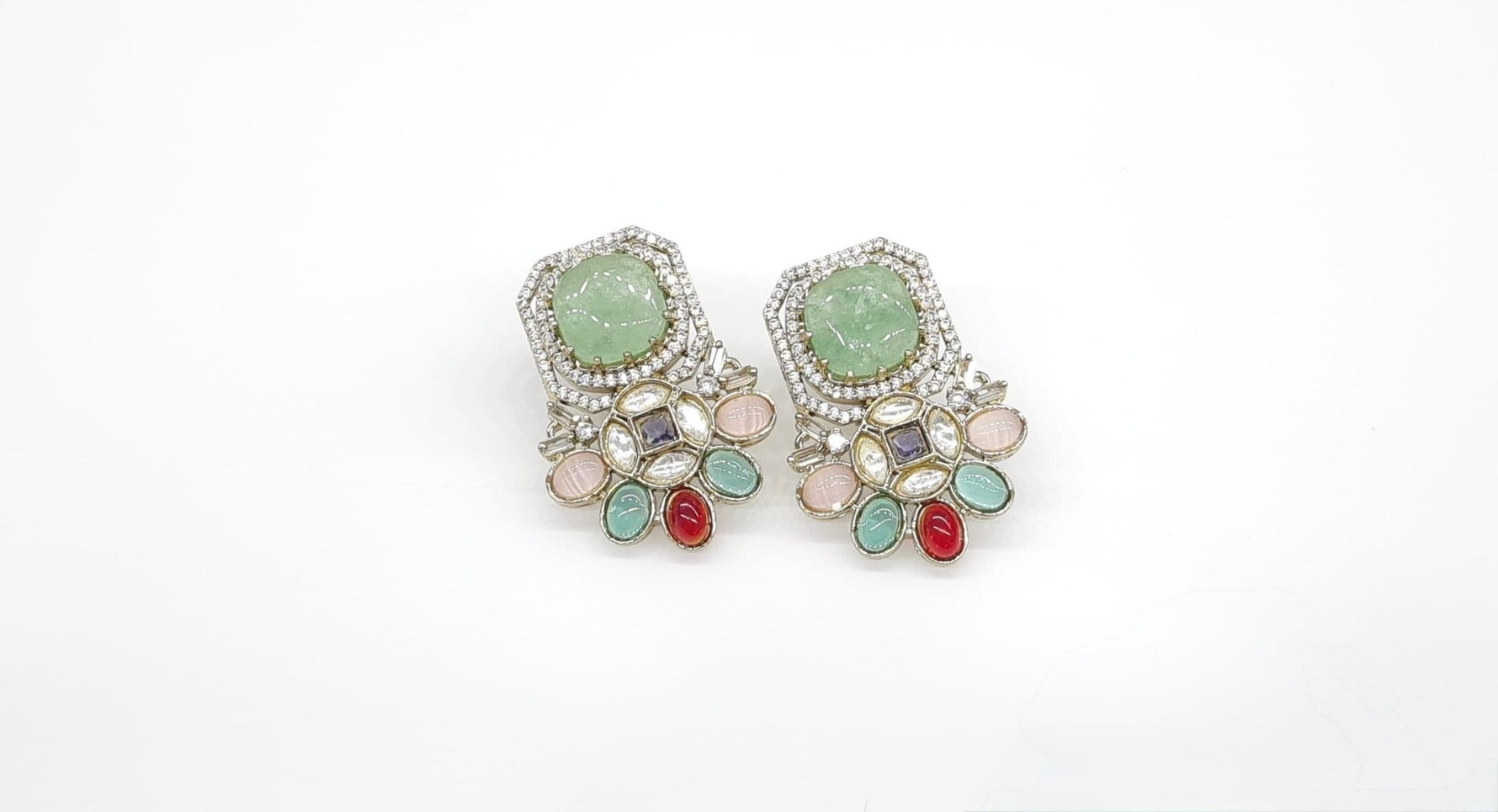 Sabyasachi Earrings 09410 - KRISHNA'S SWETA JEWELLERY