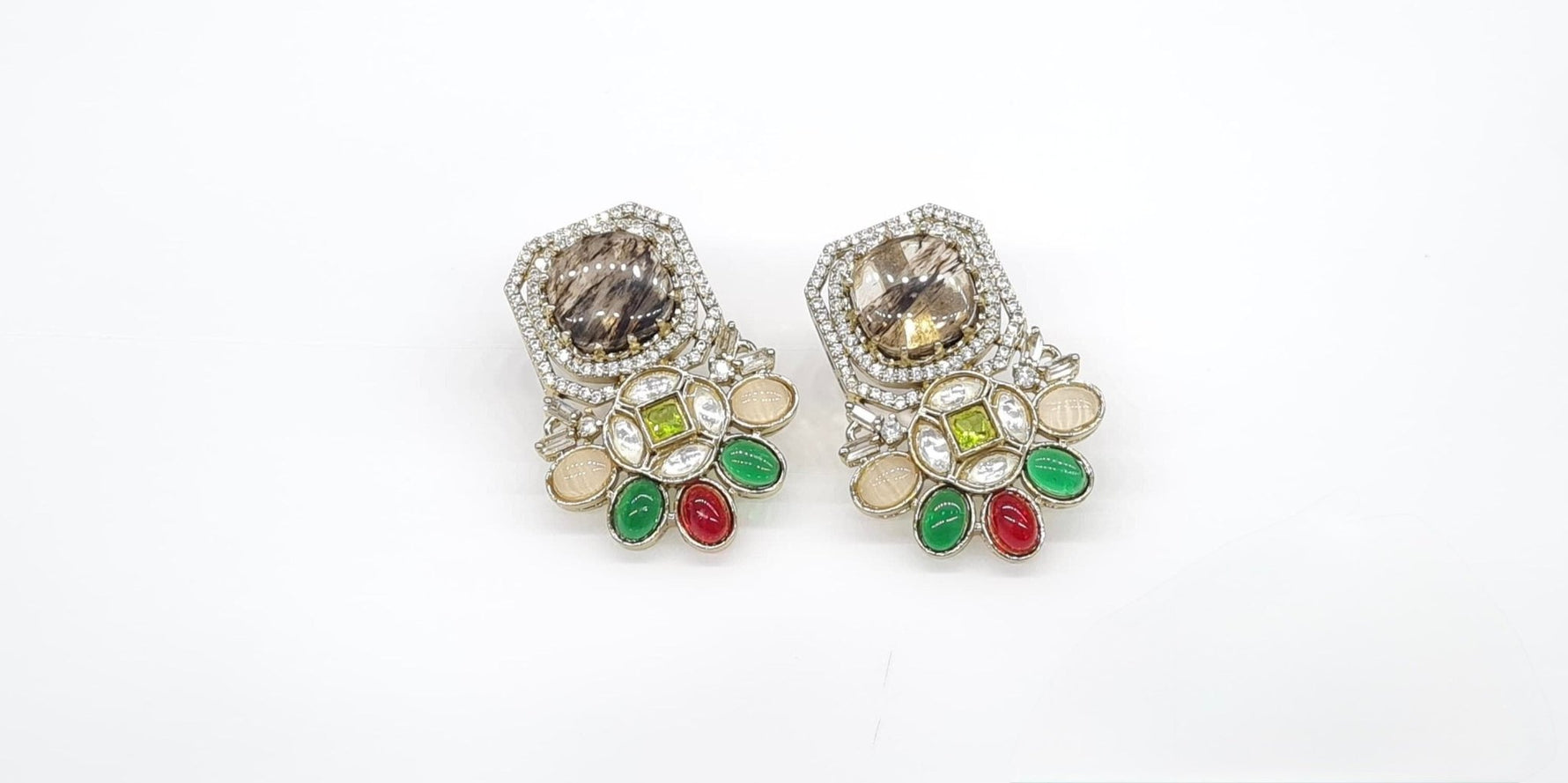 Sabyasachi Earrings 09410 - KRISHNA'S SWETA JEWELLERY