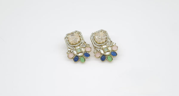 Sabyasachi Earrings 09410 - KRISHNA'S SWETA JEWELLERY