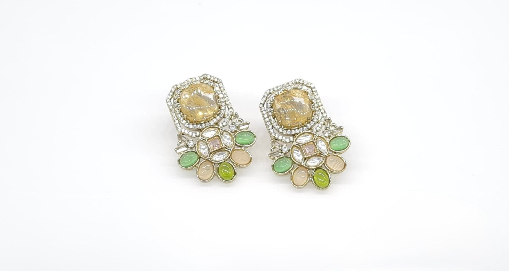 Sabyasachi Earrings 09410 - KRISHNA'S SWETA JEWELLERY