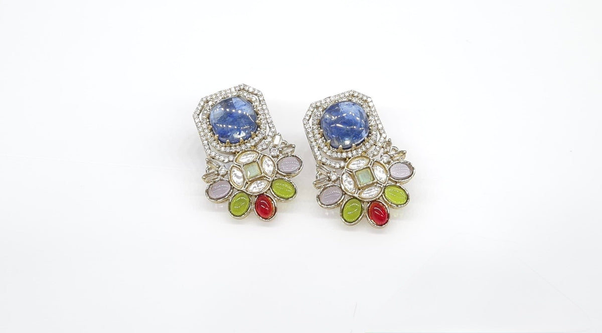 Sabyasachi Earrings 09410 - KRISHNA'S SWETA JEWELLERY