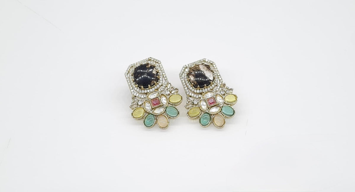 Sabyasachi Earrings 09410 - KRISHNA'S SWETA JEWELLERY
