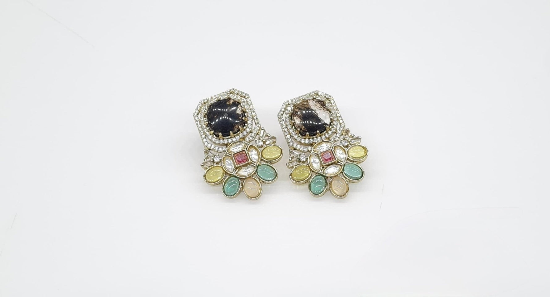 Sabyasachi Earrings 09410 - KRISHNA'S SWETA JEWELLERY