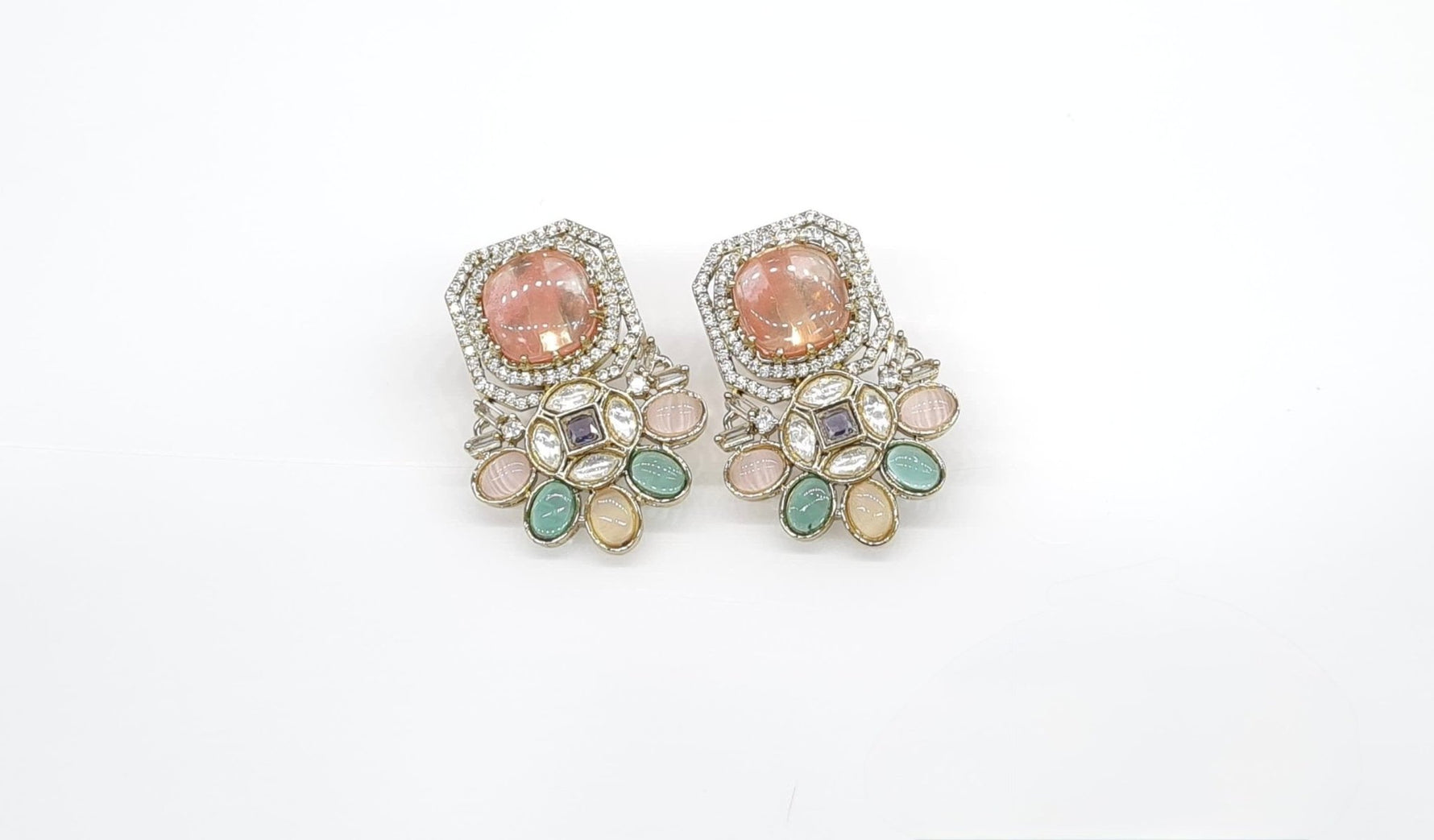 Sabyasachi Earrings 09410 - KRISHNA'S SWETA JEWELLERY