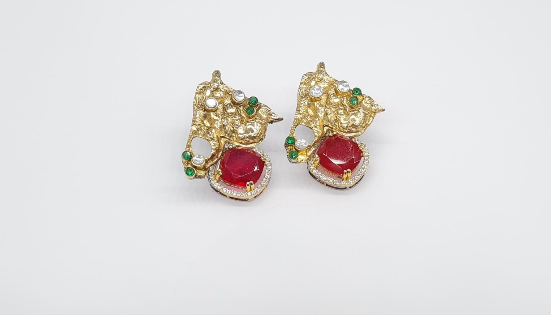 Sabyasachi Earrings 09411 - KRISHNA'S SWETA JEWELLERY