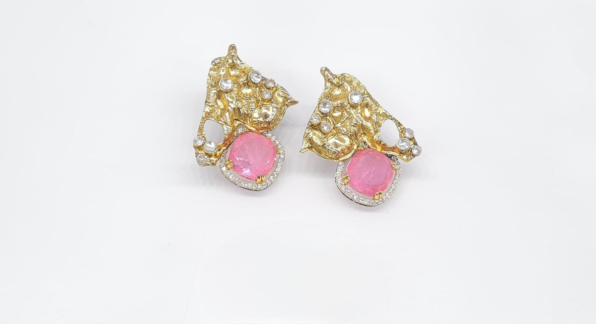 Sabyasachi Earrings 09411 - KRISHNA'S SWETA JEWELLERY