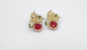 Sabyasachi Earrings 09411 - KRISHNA'S SWETA JEWELLERY