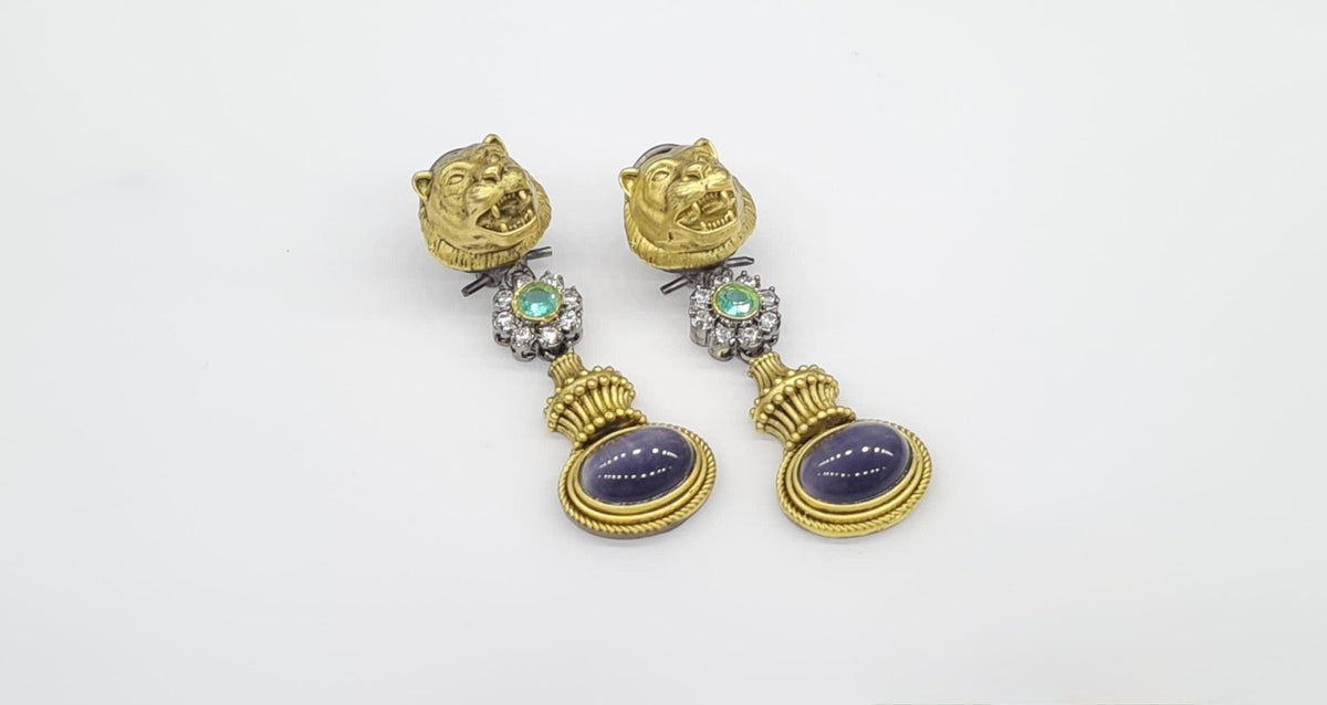 Sabyasachi Earrings 09413 - KRISHNA'S SWETA JEWELLERY