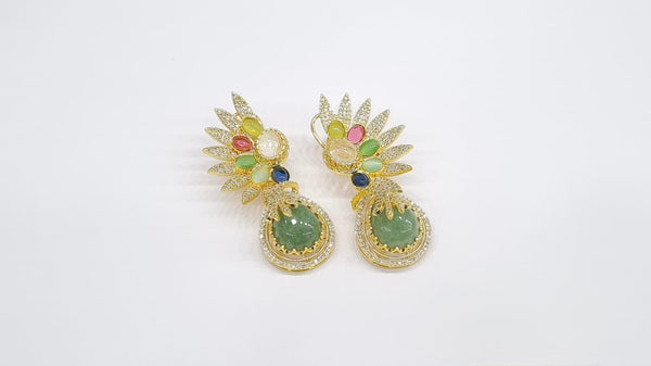 Sabyasachi Earrings 10298 - KRISHNA'S SWETA JEWELLERY