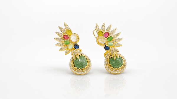 Sabyasachi Earrings 10298 - KRISHNA'S SWETA JEWELLERY