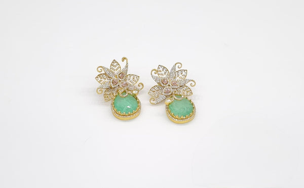 Sabyasachi Earrings 11403 - KRISHNA'S SWETA JEWELLERY