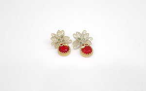 Sabyasachi Earrings 11403 - KRISHNA'S SWETA JEWELLERY