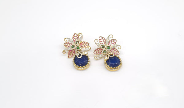 Sabyasachi Earrings 11403 - KRISHNA'S SWETA JEWELLERY