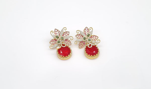 Sabyasachi Earrings 11403 - KRISHNA'S SWETA JEWELLERY