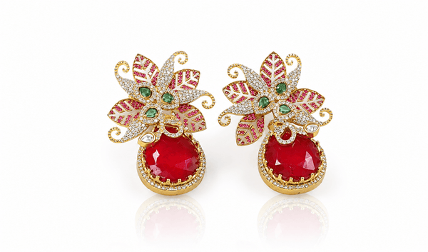 Sabyasachi Earrings 11403 - KRISHNA'S SWETA JEWELLERY
