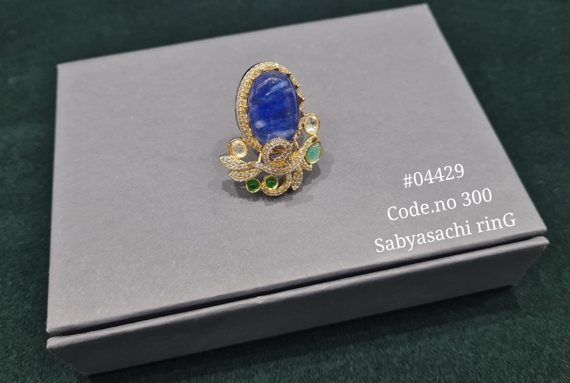 Sabyasachi Fingerring 04429 - KRISHNA'S SWETA JEWELLERY