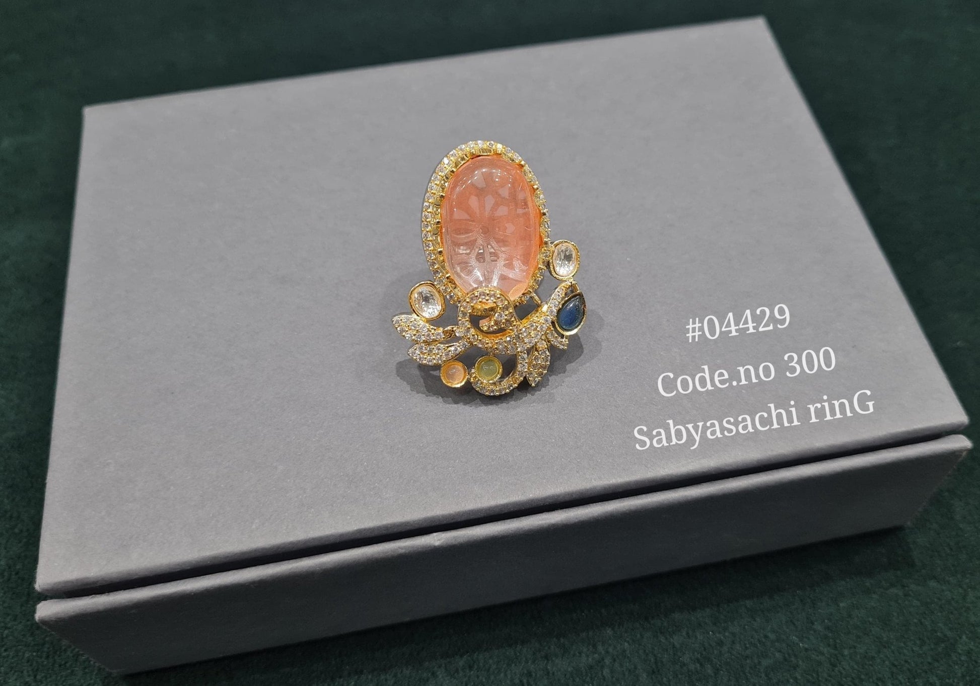 Sabyasachi Fingerring 04429 - KRISHNA'S SWETA JEWELLERY