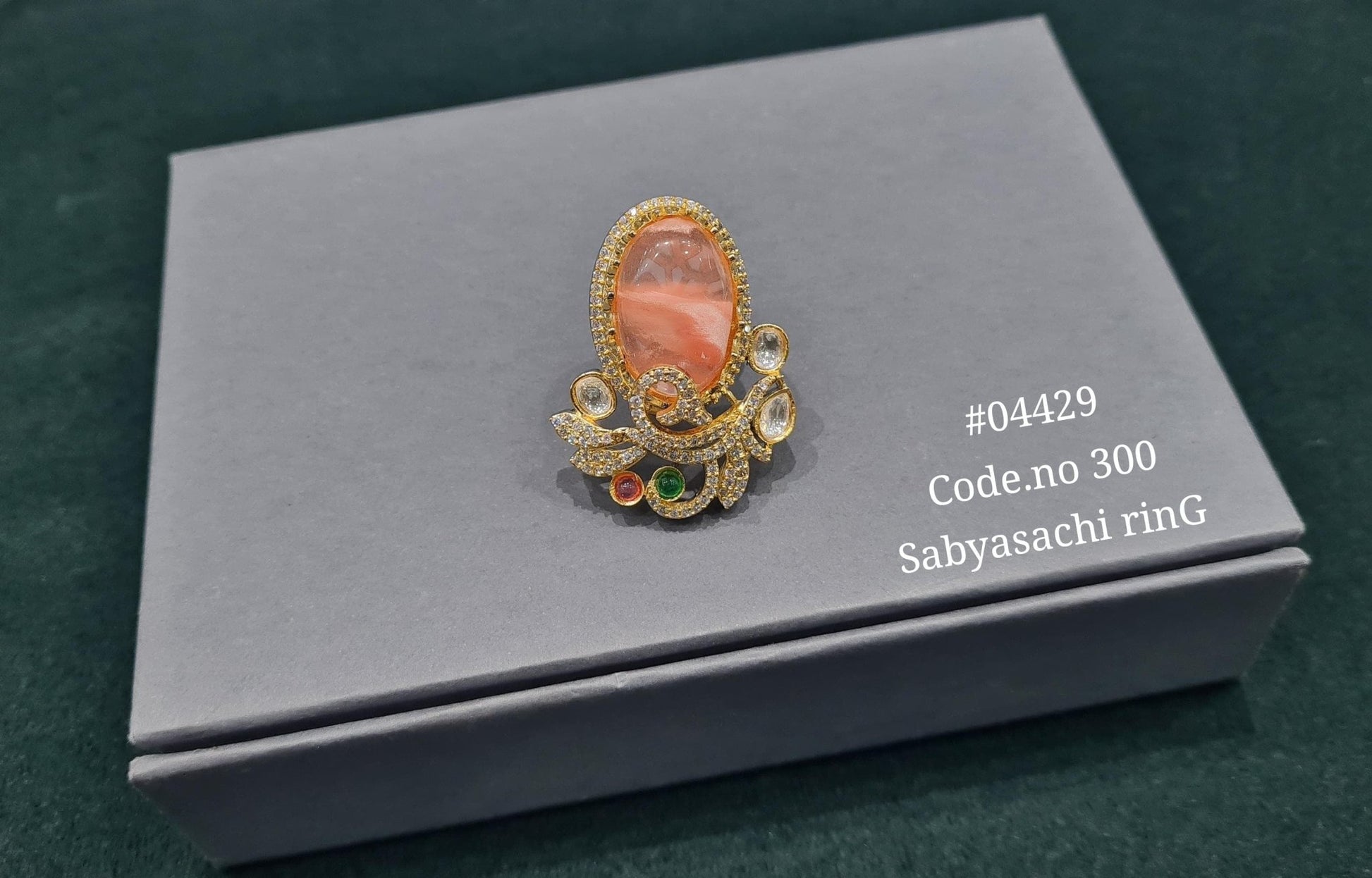 Sabyasachi Fingerring 04429 - KRISHNA'S SWETA JEWELLERY