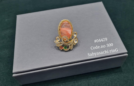 Sabyasachi Fingerring 04429 - KRISHNA'S SWETA JEWELLERY