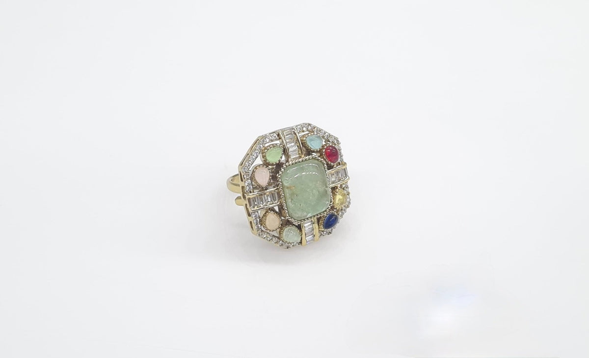 Sabyasachi Fingerring 10081 - KRISHNA'S SWETA JEWELLERY
