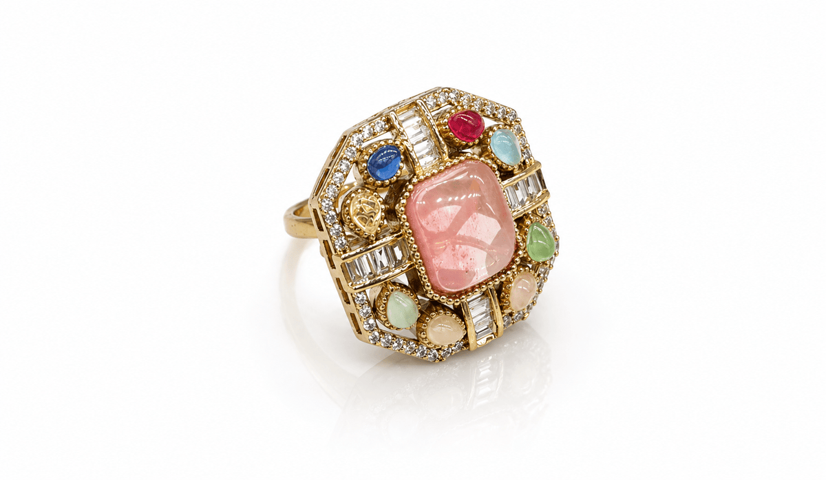 Sabyasachi Fingerring 10081 - KRISHNA'S SWETA JEWELLERY