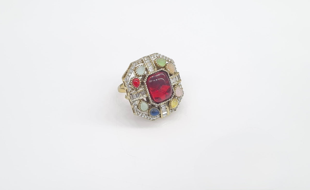 Sabyasachi Fingerring 10081 - KRISHNA'S SWETA JEWELLERY