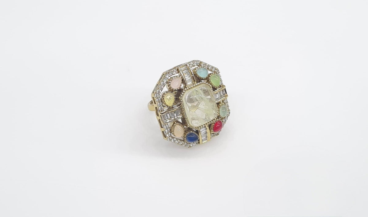 Sabyasachi Fingerring 10081 - KRISHNA'S SWETA JEWELLERY