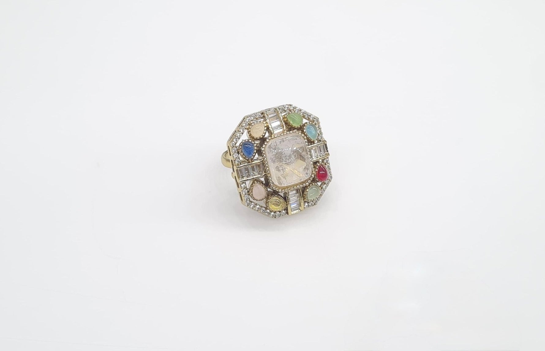 Sabyasachi Fingerring 10081 - KRISHNA'S SWETA JEWELLERY