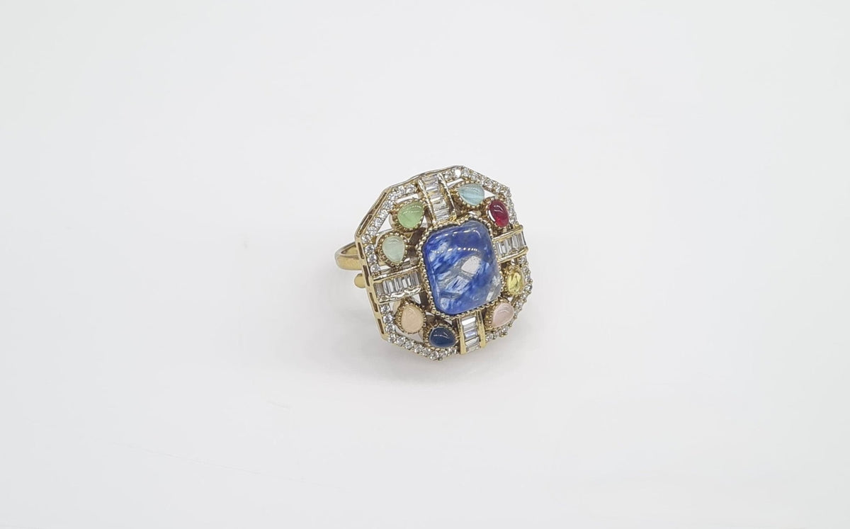 Sabyasachi Fingerring 10081 - KRISHNA'S SWETA JEWELLERY