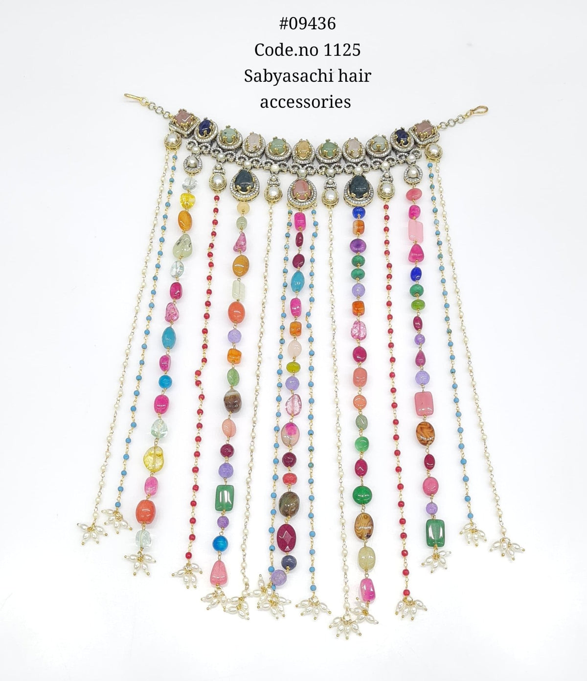 Sabyasachi Jhoomar 09436 - KRISHNA'S SWETA JEWELLERY
