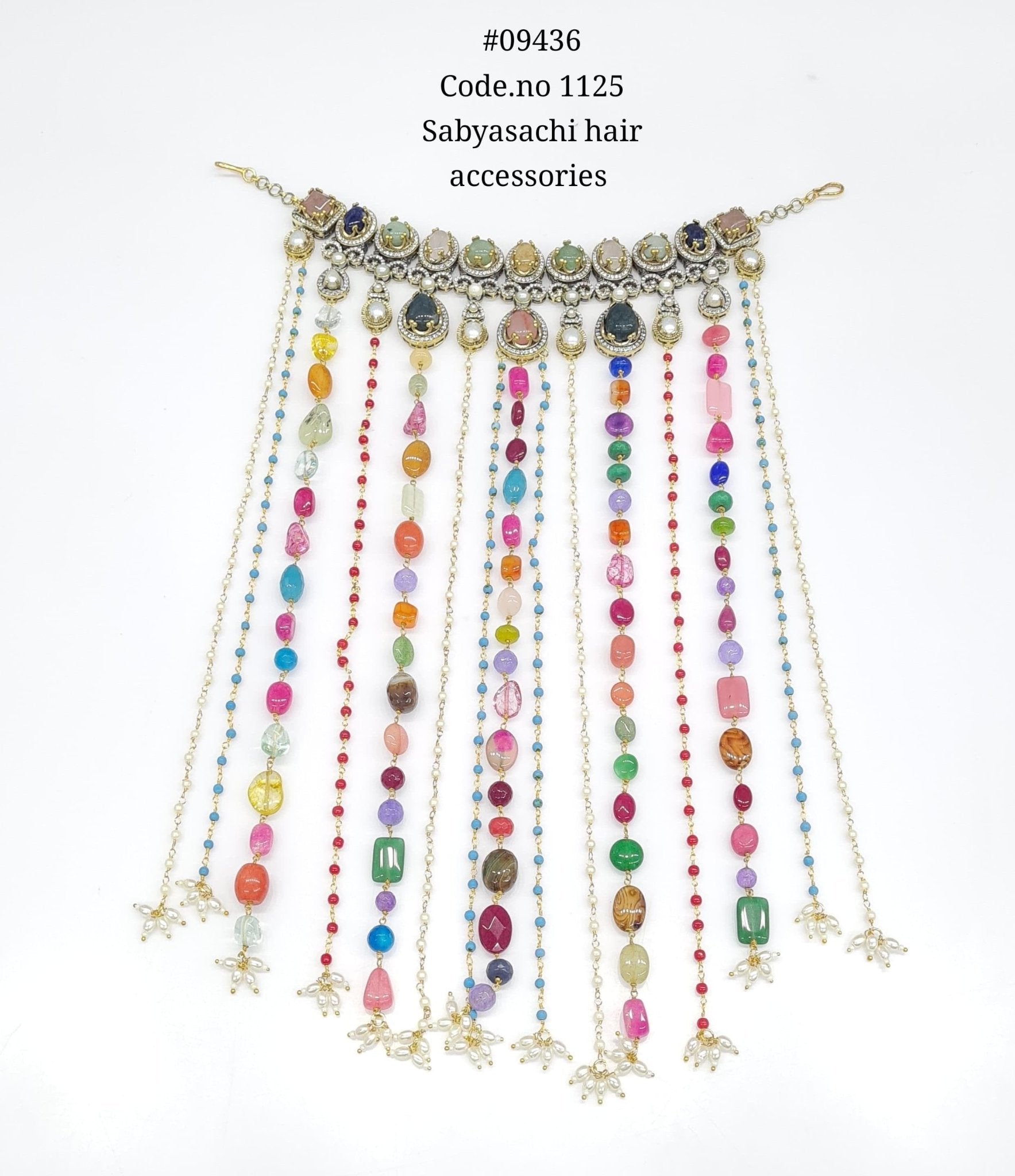 Sabyasachi Jhoomar 09436 - KRISHNA'S SWETA JEWELLERY