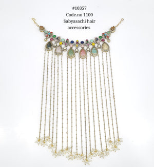 Sabyasachi Jhoomar 10357 - KRISHNA'S SWETA JEWELLERY