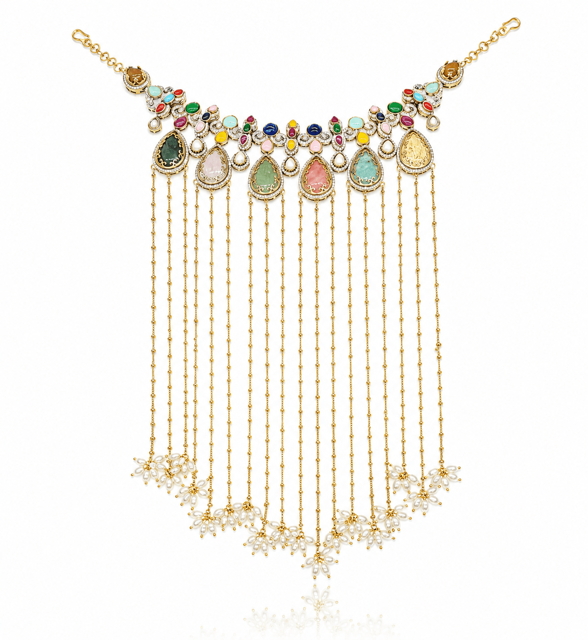 Sabyasachi Jhoomar 10357 - KRISHNA'S SWETA JEWELLERY